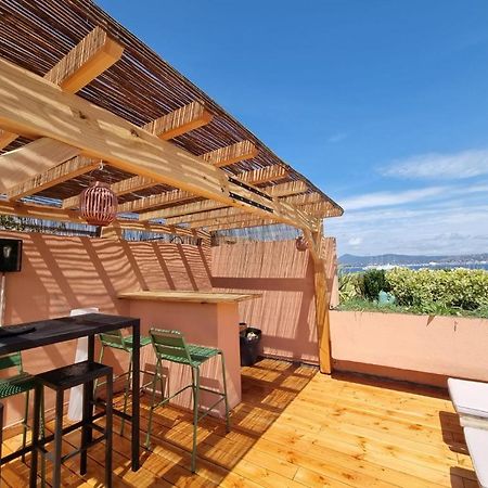Superbe Appartement Avec Rooftop Prive 圣特罗佩 外观 照片